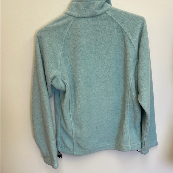 Columbia Blue Puffer Jacket Full-Zip Relaxed Fit - Picture 5 of 6